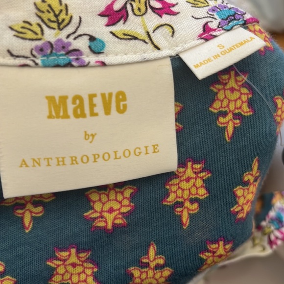 Maeve by anthropology floral blouse - Picture 3 of 4